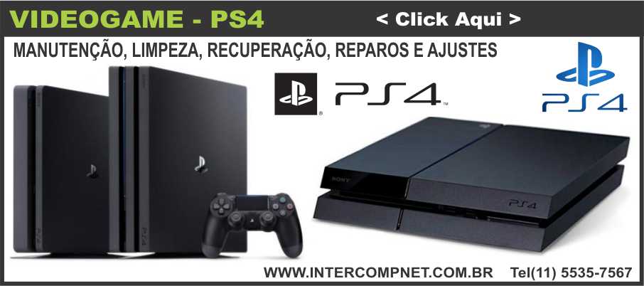 Desde1996 Assistência Técnica de Videogame Sony PS5 em São Paulo